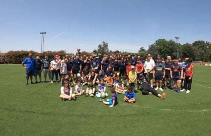 GUIDONIA – Enthousiasme et participation extraordinaire à la première Journée Portes Ouvertes du Aniene Rugby Club –