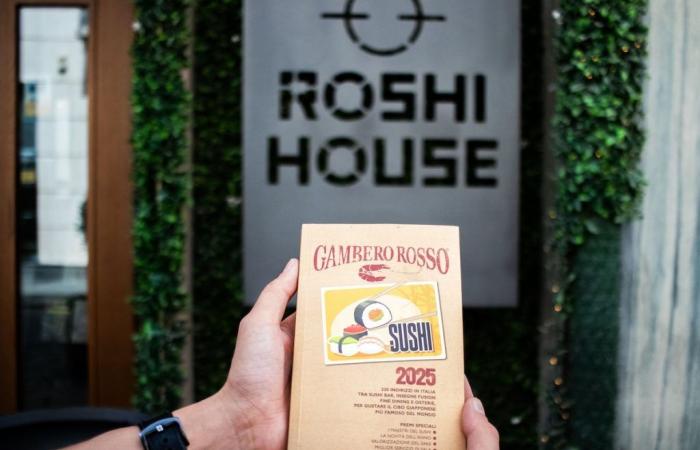Le restaurant japonais Roshi House à Aoste dans le guide Gambero Rosso