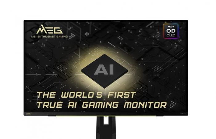 MSI MEG 321URX QD-OLED : le prix de lancement du « premier véritable moniteur de jeu IA au monde » révélé