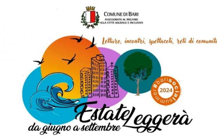 Initiatives et événements répartis dans Bari de juin à septembre avec l’événement Estate Leggerà de juin à septembre 2024