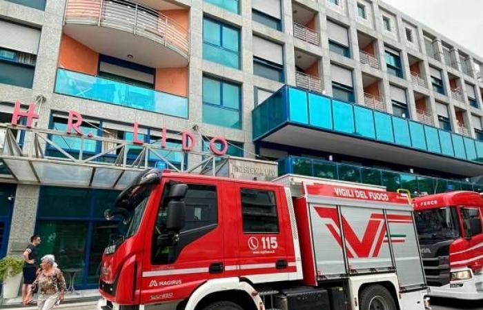 Cesenatico, trois incendies : dans un hôtel, dans un appartement à Valverde et dans une maison de vacances à Villamarina