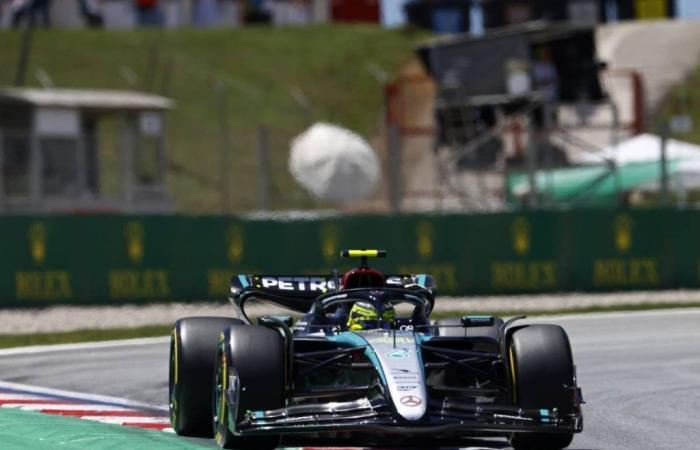F1, Hamilton l’emporte sur Sainz lors des essais libres à Barcelone. Leclerc termine sixième