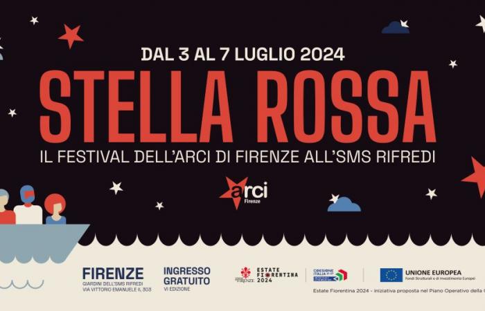 Stella Rossa Fest : du 3 au 7 juillet le festival Arci revient à SMS Rifredi