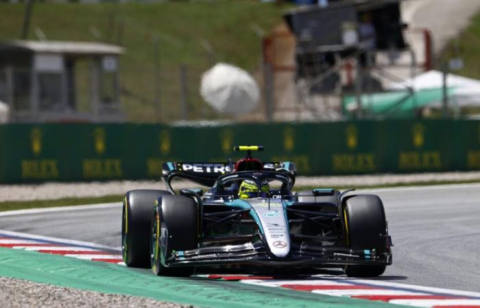 F1, Hamilton le plus rapide en FP2 à Montmelò. Bon équilibre, Ferrari en compétition avec Sainz