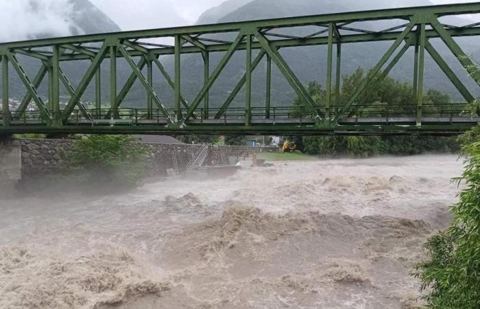 Intempéries, inondations attendues dans la Vallée d’Aoste : alerte orange dans le secteur oriental de la région