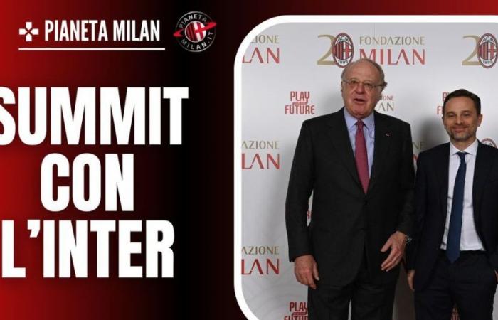 Milan, rencontre en cours avec l’Inter et Sala : c’est le motif du sommet