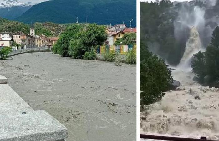 Dora Riparia et Dora Baltea dépassent le niveau d’avertissement. Et il pleut toujours dans le Piémont et dans la Vallée d’Aoste – Turin News