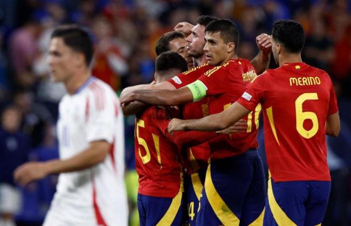 Résultat Italie-Espagne à l’Euro 2024 : 0-1, un but contre son camp de Calafiori décide