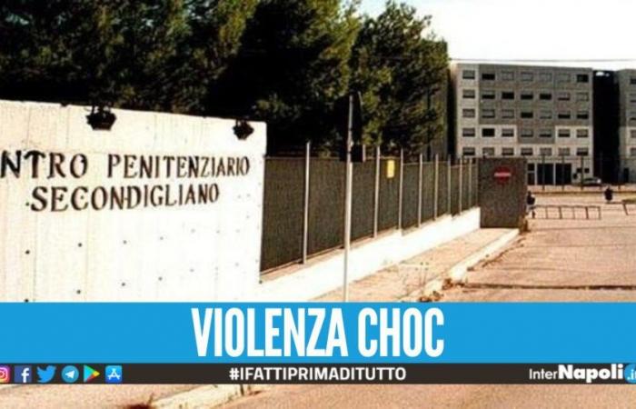 Chaos dans la prison de Secondigliano, un détenu frappe 2 policiers