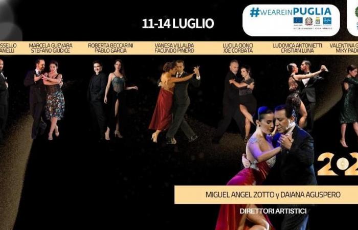 Tango, le monde pendant trois jours à Trani : plus de 700 participants de tous les continents