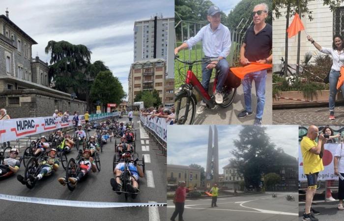 VIDÉOS ET PHOTOS. Handbike, les champions ont fait le show. Le maire : « Busto est avec vous » – ilBastese.it