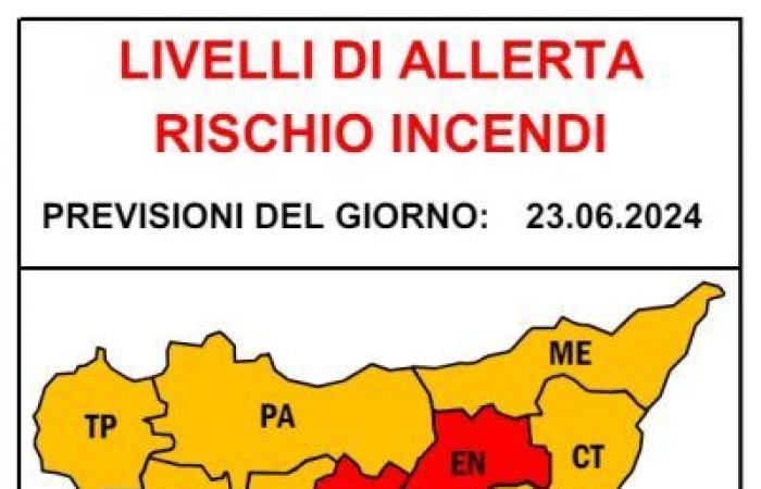 Météo, en Sicile l’anticyclone “Minos” relâche son emprise : alerte rouge aux incendies