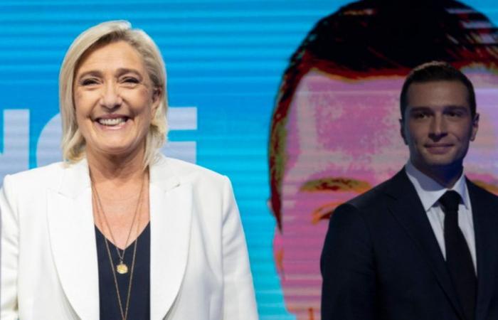 la gauche unie grandit et mine Le Pen, Macron prend du retard