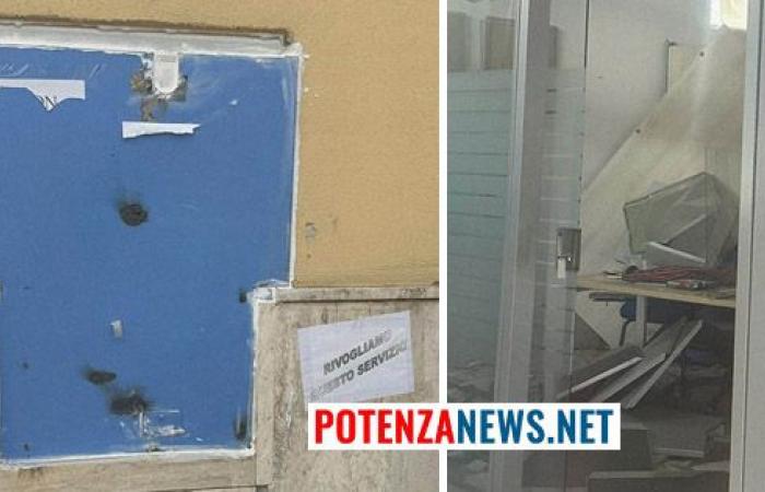 Potenza, attaque contre un bureau de poste provincial: telle est la situation