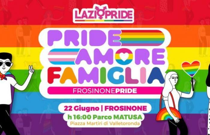 Lazio Pride – Frosinone envahie par les couleurs se confirme comme une ville accueillante et inclusive
