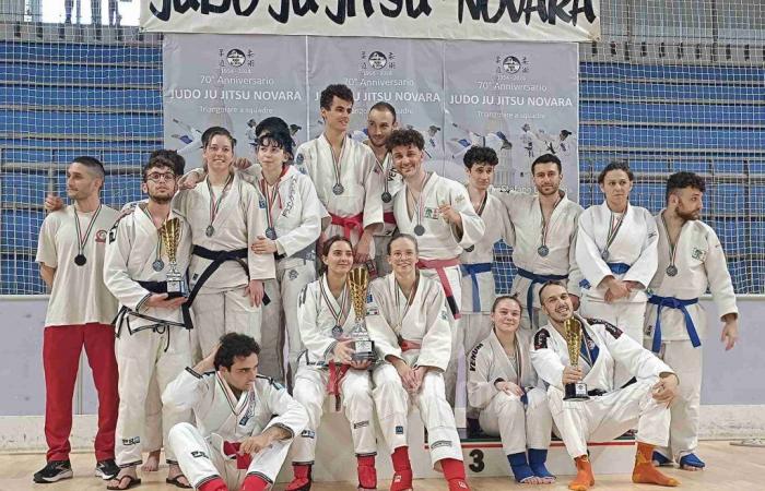 Elisa Antellini du Judo Club Sakura entraîne le représentant ligure à Novara