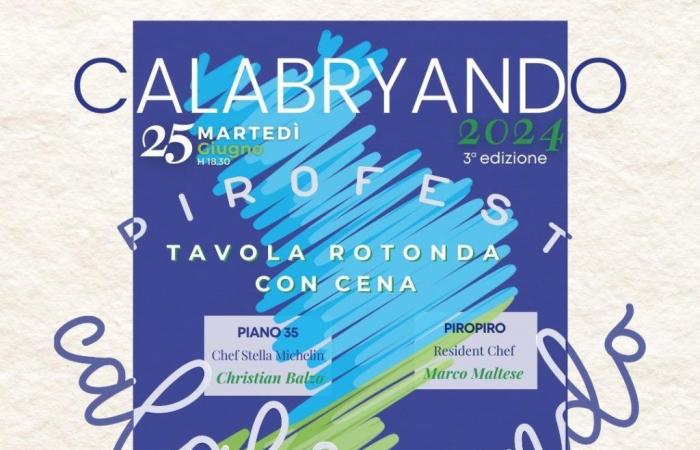 Calabryando, troisième édition. Au Piro Piro de Reggio de Calabre, une soirée sur le meilleur de la Calabre racontée aux journalistes et aux professionnels