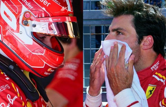 F1, contact entre Leclerc et Sainz au Grand Prix d’Espagne : puis échange d’accusations par radio entre les deux pilotes Ferrari