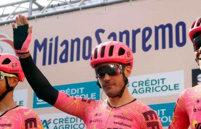 pour le Toscan le Tour de France 2024 sous le drapeau italien