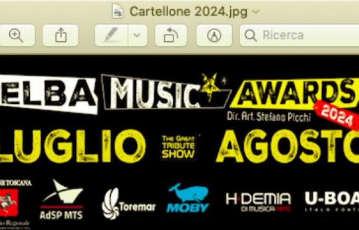 L’édition 2024 du calendrier des Elba Music Awards est publiée • Elbapress
