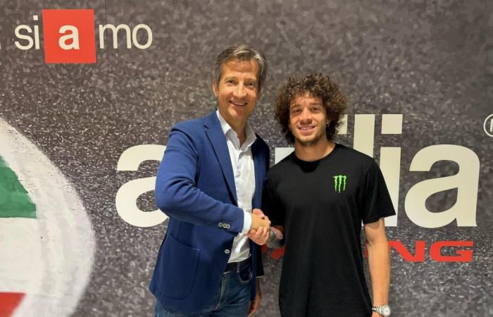 MotoGP, OFFICIEL – Marco Bezzecchi en Aprilia avec Martin à partir de 2025
