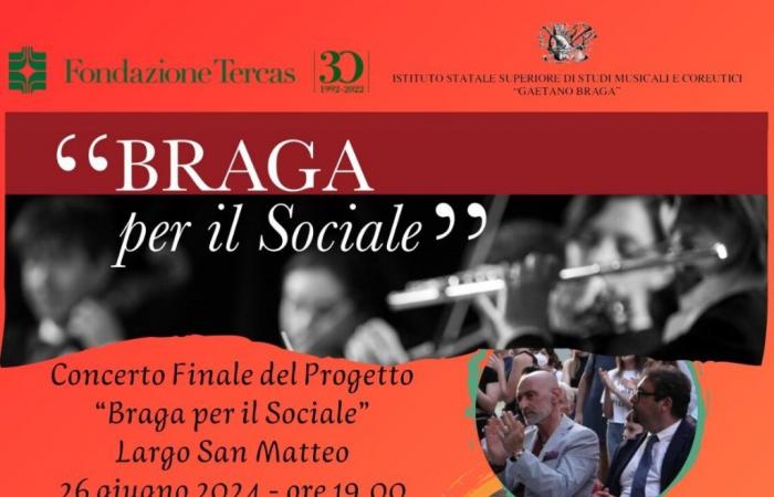 “Braga for Social”, associations et communautés en concert à Teramo – Actualités