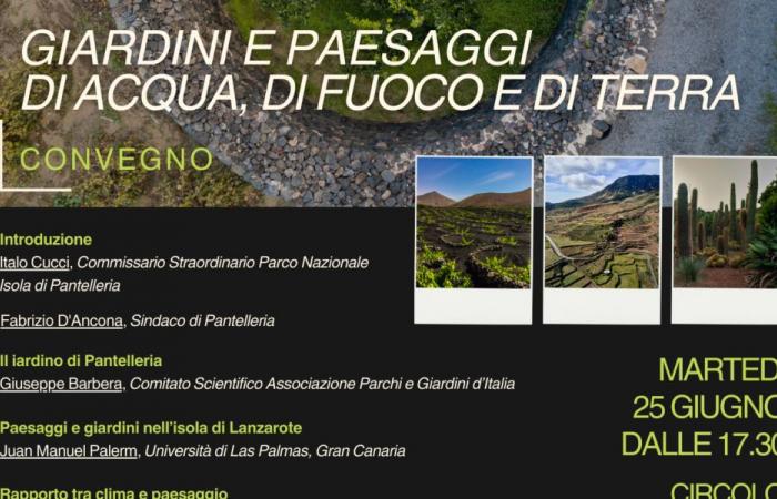 la conférence prévue le 25 juin au club UNION de Scauri – Il Giornale di Pantelleria