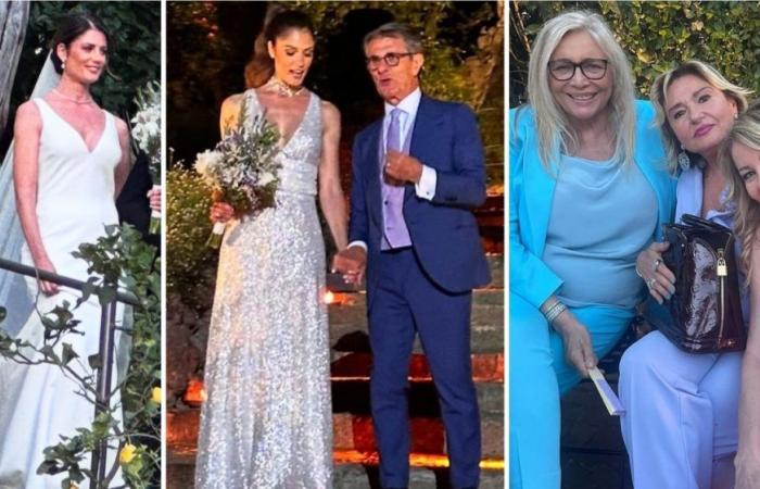 Daniela Ferolla, le mariage de l’ancienne Miss Italie avec Vincenzo Novari après 20 ans de fiançailles. De Mara Venier à Simona Ventura, tous les VIP présents