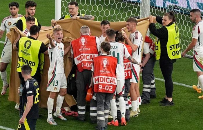 Euro 2024, frayeur lors d’Ecosse-Hongrie : Barnabás Varga s’évanouit après un contact avec le gardien adverse. “Plusieurs os brisés”