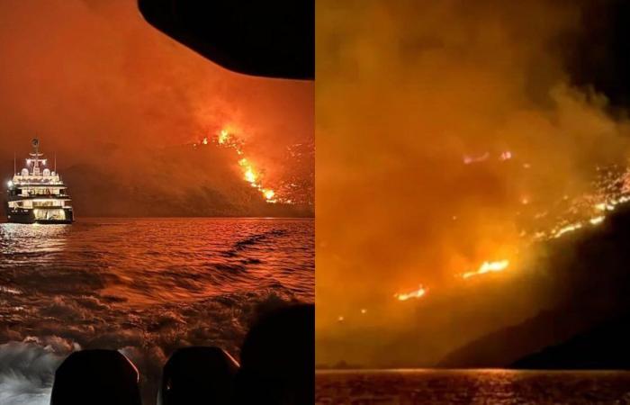 Ils lancent des feux d’artifice depuis un yacht, la seule forêt de l’île grecque d’Hydra est incendiée : 13 arrestations