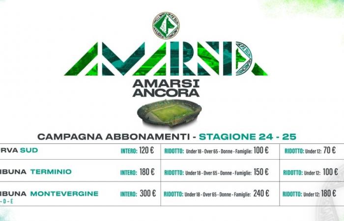 Abonnements Avellino Calcio 2024-25 : informations, tarifs et modalités d’achat Carte Fidelity
