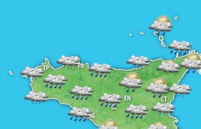 Météo en Sicile. Quelques pluies jusqu’à mardi et températures en baisse. Puis à nouveau temps stable et chaleur croissante « 3B Météo