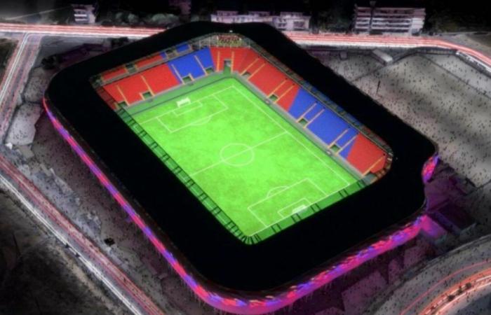 Nouveau stade Iacovone, voici le projet final avec 22 mille places