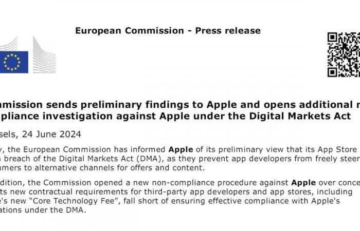 Apple risque une amende pouvant aller jusqu’à 7 milliards d’euros : sera-t-elle la première entreprise coupable selon la DMA ?