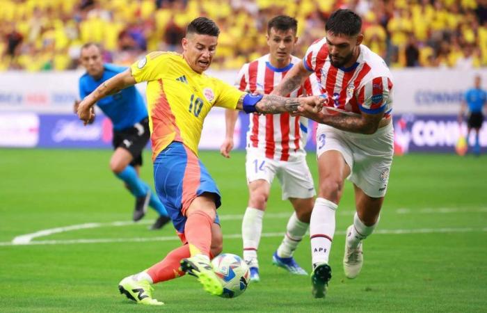 America’s Cup : James Rodriguez mène la Colombie à une première victoire contre le Paraguay