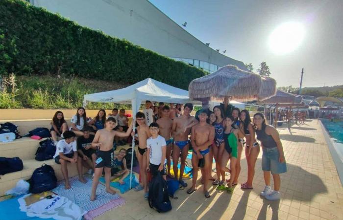 Trophée Memorial Santucci de la Coupe ESA pour les enfants de la piscine Tortuga de Velletri