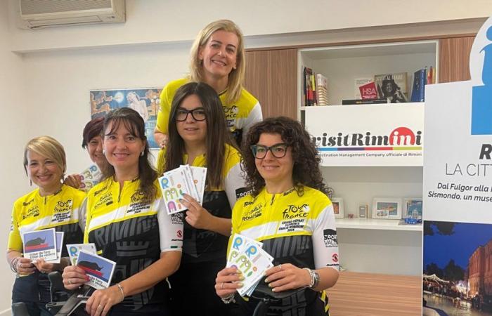 Beaucoup de touristes pour le Tour de France, Rimini lance le nouveau city guide
