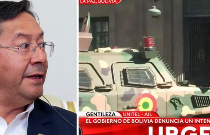 Tentative de coup d’État en Bolivie, l’armée prend d’assaut le bâtiment du gouvernement. Puis les militaires abandonnent le chef général du blitz et démobilisent