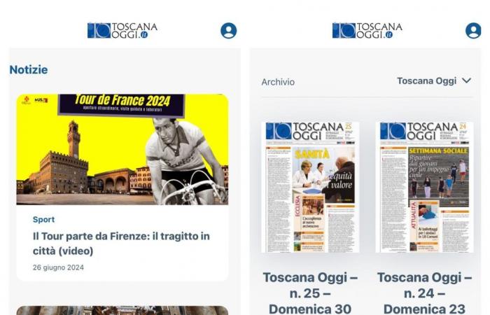 La nouvelle application Toscana Oggi est disponible