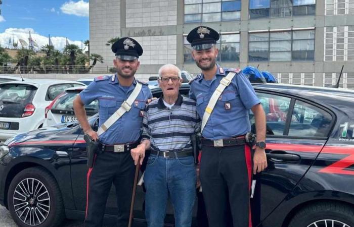Il errait perdu dans Cagliari, un centenaire sauvé par les Carabiniers | Cagliari