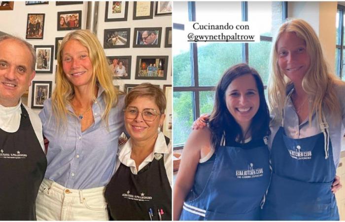 Gwyneth Paltrow en vacances en Toscane : le séjour à Cortona puis le cours de cuisine sur l’île d’Elbe