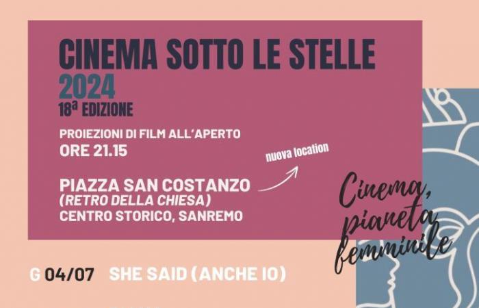 Du 4 juillet au 29 août “Cinéma sous les étoiles” revient à Sanremo – Sanremonews.it
