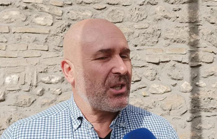 Terni, maire en action à Prisciano : inspection de Bandecchi dans la poussière
