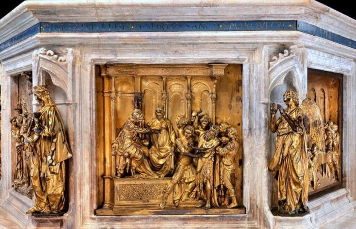 La restauration des fonts baptismaux de la cathédrale de Sienne est terminée