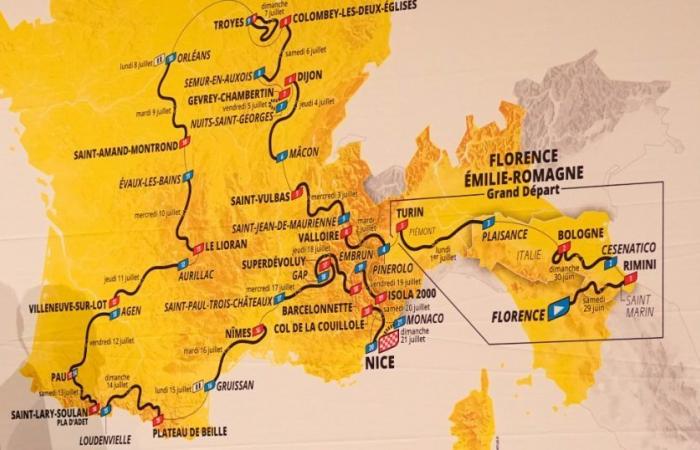 Tour de France 2024 : parcours, étapes et calendrier | De Florence au final original à Nice : ce seront les 6 moments clés
