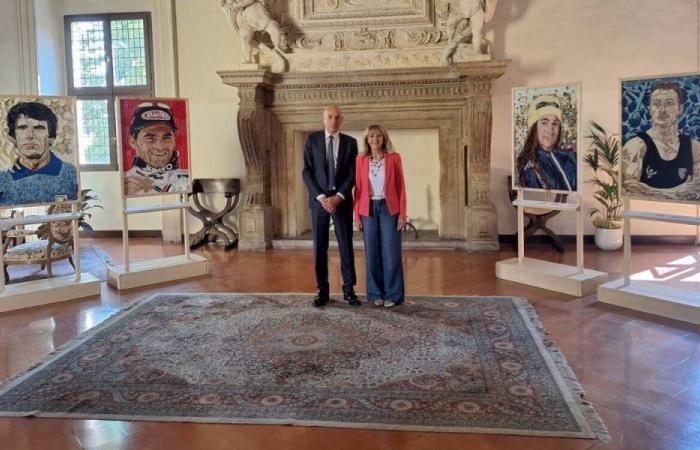 Pesaro, l’exposition durable de la Préfecture avec les portraits de 4 personnalités sportives – Actualités Culturelles – CentroPagina