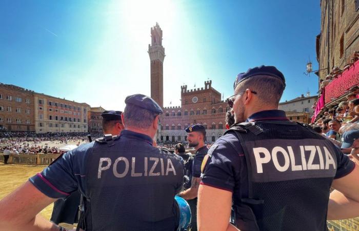 Palio di Provenzano: la machine de sécurité est prête avec les mesures envisagées par le commissaire de police Angeloni après le tableau technique d’hier