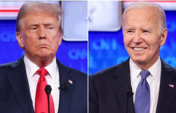 Trump contre Biden, qui a gagné le duel télé ? Le président confus, « panique » chez les démocrates. Le magnat aux commandes