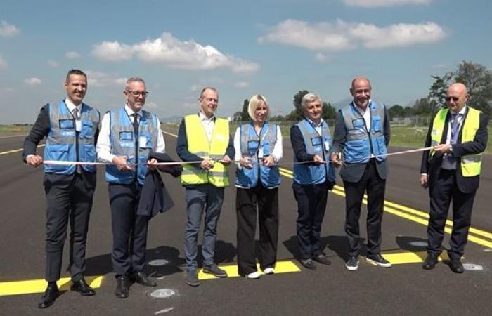 La nouvelle voie de circulation inaugurée à l’aéroport de Bergame – Économie et Finances