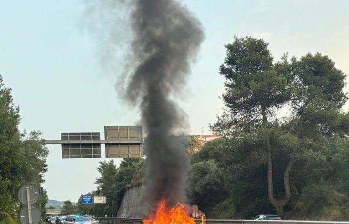 coups de feu parmi les personnes et les voitures en feu La Nuova Sardegna